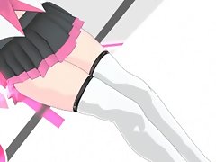 Kizuna AI Striptease (MMD HD)