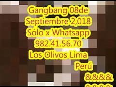 Gang-fuck SCARLETT LOS OLIVOS 08SET2018