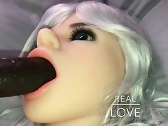 Perfect DOLL Inhales Artificial Stiffy