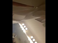 Bathroom voyer. Excellent knockers and bum