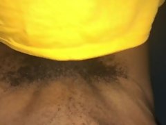 Dark-hued stepsister rails Penis on school bus