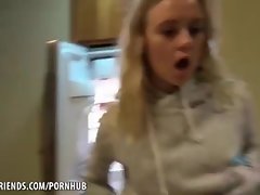 Kenzie Kai wakes up to your stiff penis