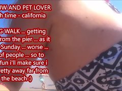 MaryUnderwaterandPetLover going natural top beach cali