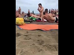 Bang-out on the beach