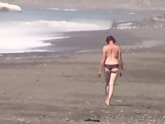 Wylder West Roams Down Mattole Beach