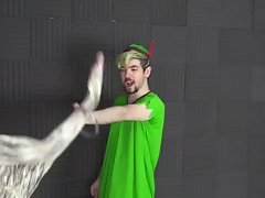 Swedish and Irish man have fun with fucktoys in padded room