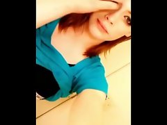 Sensual tgirl exposes dirty ass