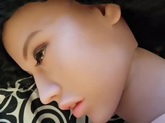 Spanish Latina orgy doll gets face grinded