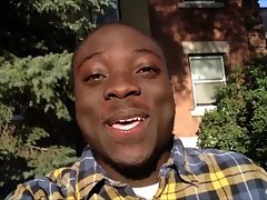 Jokey Black chap with big smile should do pornography (Winnipeg, Manitoba)