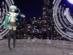 3D MMD Hatsune Miku Pipe Have fun & Fuck - Melody Line