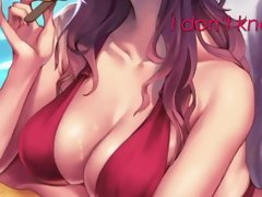 Paizuri Island Pt. 2 JOI League of Legends Manga porn Anime Ahri еЙОйЫЕ LoL