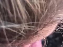 Sensual Blond Licking and Screwing on a Rooftop (Public, POV) - WhoisHarper?