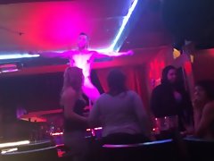 Eighties Rock Fully Naked Masculine Stripper